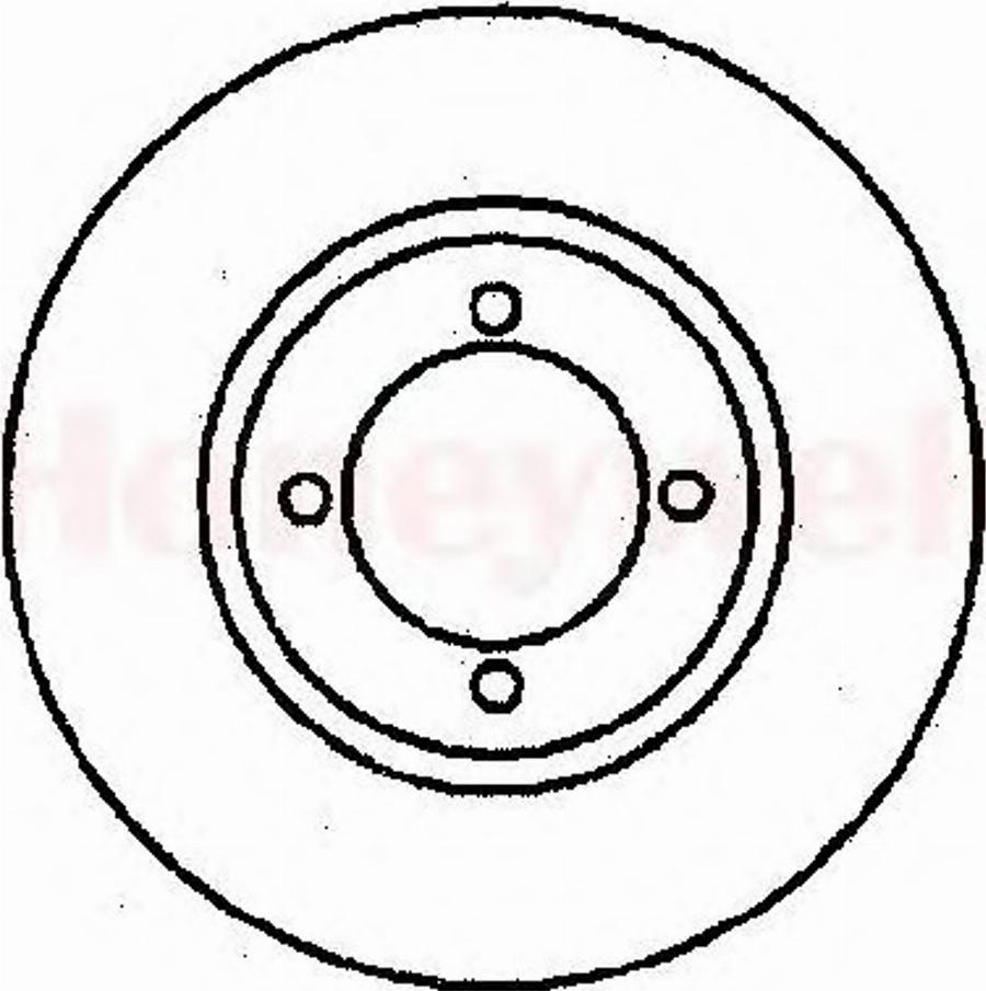 BENDIX 561097 B - Bremsscheibe alexcarstop-ersatzteile.com