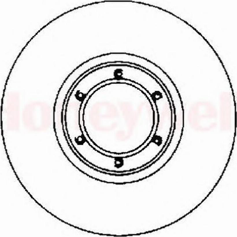 BENDIX 561254 B - Bremsscheibe alexcarstop-ersatzteile.com