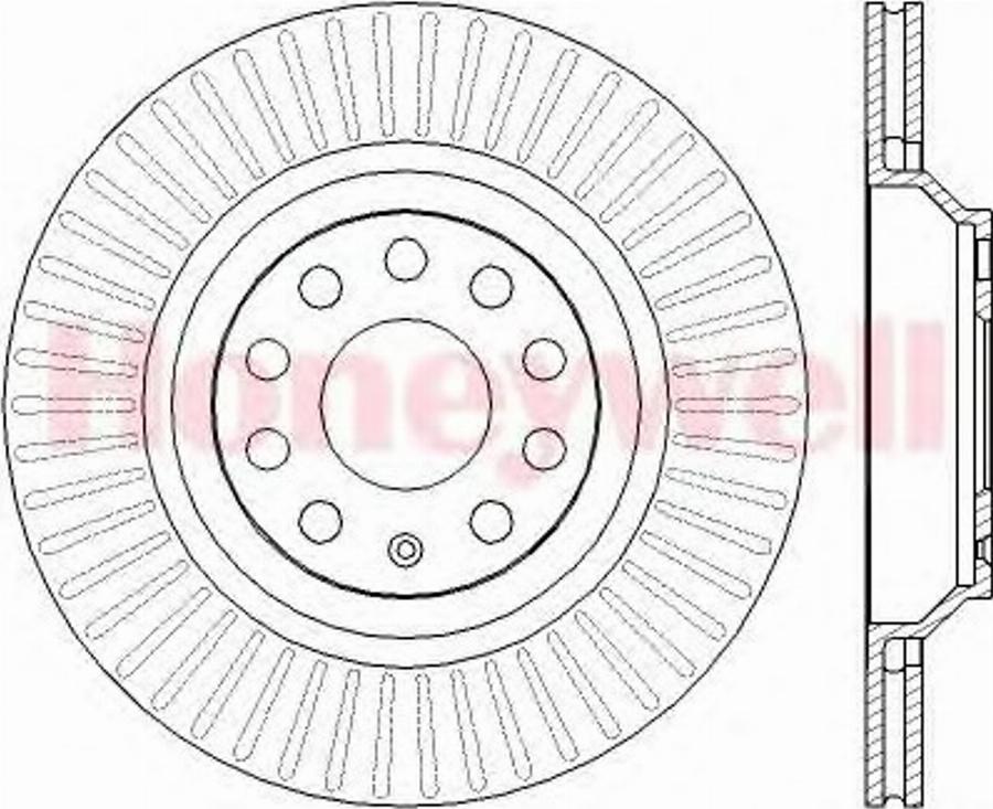 BENDIX 562432B - Bremsscheibe alexcarstop-ersatzteile.com