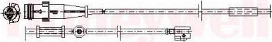 BENDIX 581385 - Warnkontakt, Bremsbelagverschleiß alexcarstop-ersatzteile.com