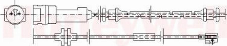 BENDIX 581386 - Warnkontakt, Bremsbelagverschleiß alexcarstop-ersatzteile.com