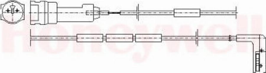 BENDIX 581338 - Warnkontakt, Bremsbelagverschleiß alexcarstop-ersatzteile.com