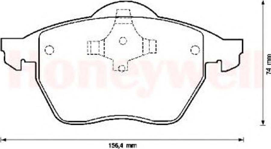 BENDIX 571921B - Bremsbelagsatz, Scheibenbremse alexcarstop-ersatzteile.com