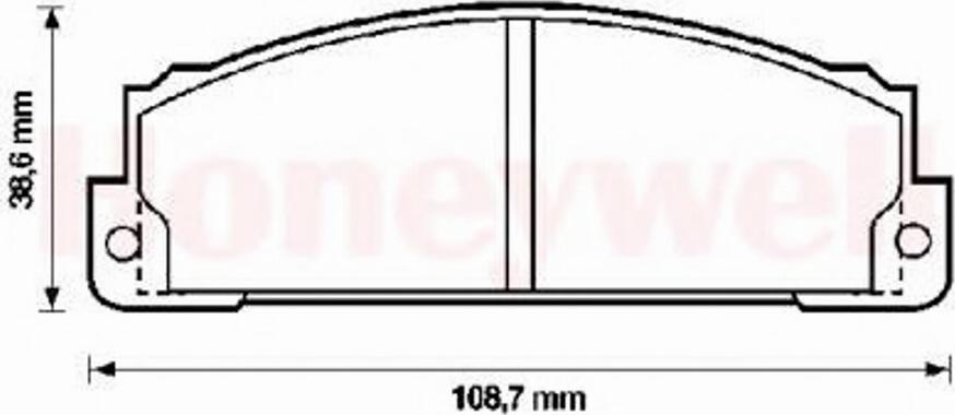 BENDIX 571463B - Bremsbelagsatz, Scheibenbremse alexcarstop-ersatzteile.com