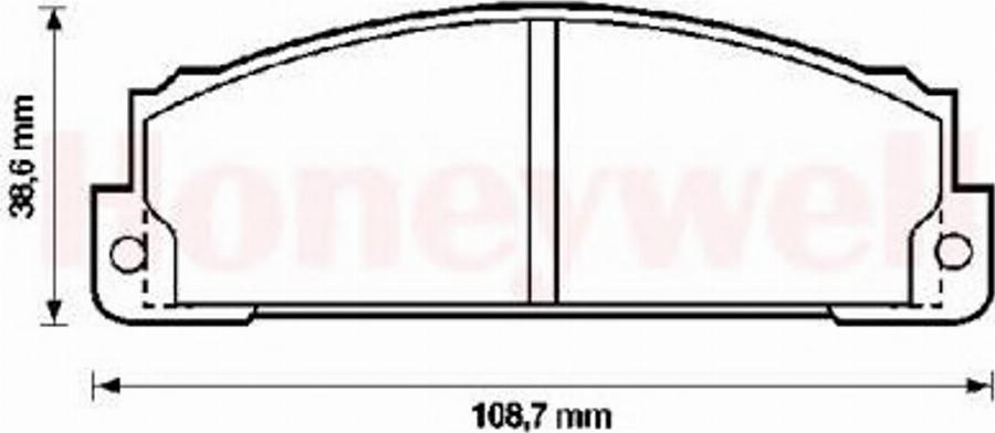 BENDIX 571463X - Bremsbelagsatz, Scheibenbremse alexcarstop-ersatzteile.com