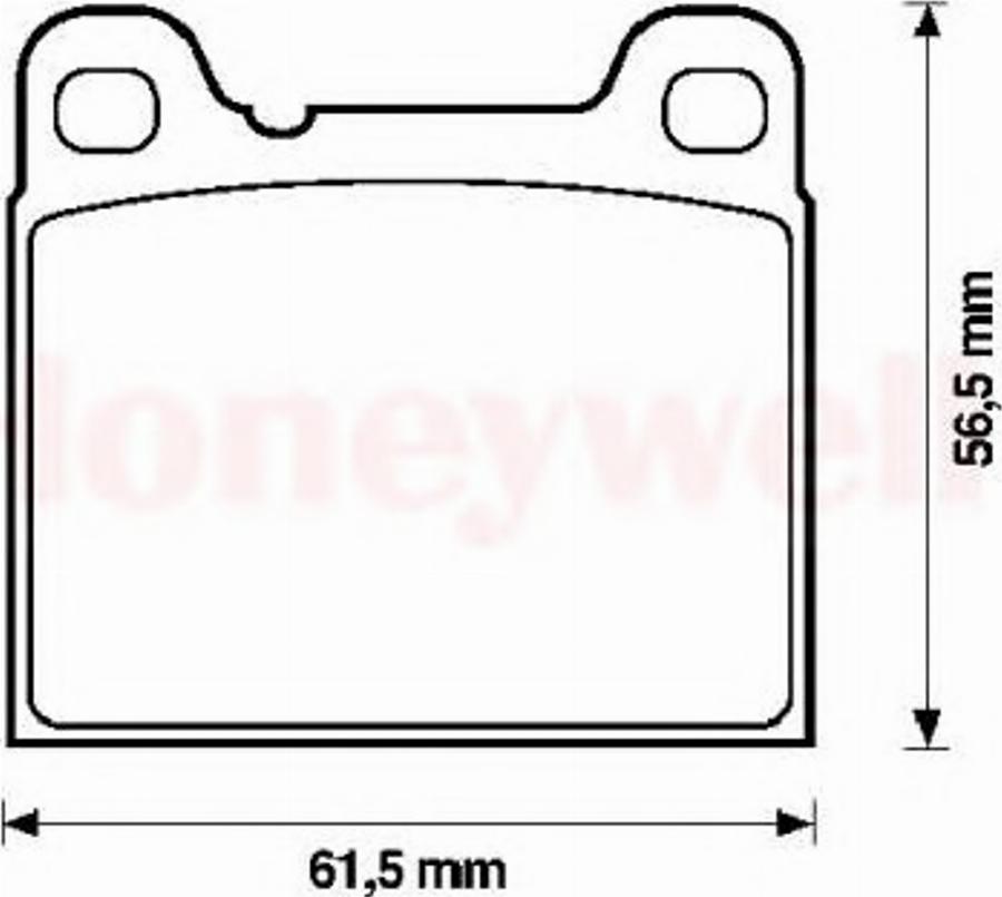 BENDIX 571417B - Bremsbelagsatz, Scheibenbremse alexcarstop-ersatzteile.com