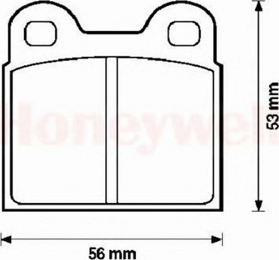 BENDIX 571429B - Bremsbelagsatz, Scheibenbremse alexcarstop-ersatzteile.com