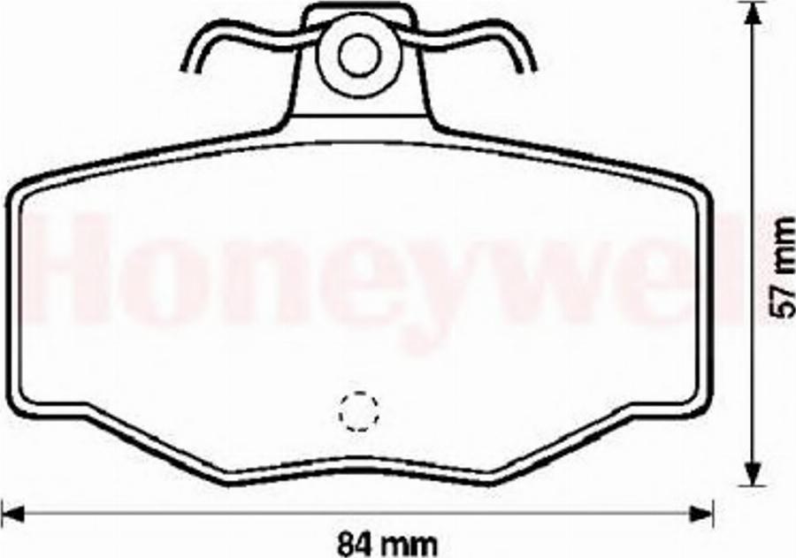 BENDIX 571421B - Bremsbelagsatz, Scheibenbremse alexcarstop-ersatzteile.com