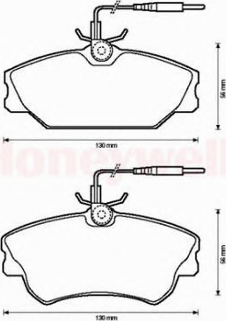 BENDIX 571476B - Bremsbelagsatz, Scheibenbremse alexcarstop-ersatzteile.com