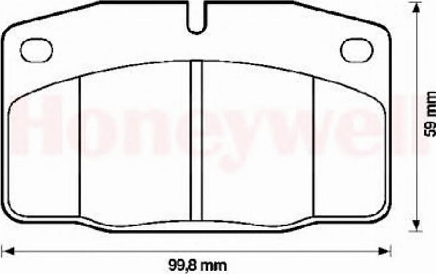 BENDIX 571539B - Bremsbelagsatz, Scheibenbremse alexcarstop-ersatzteile.com