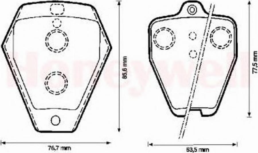 BENDIX 571871B - Bremsbelagsatz, Scheibenbremse alexcarstop-ersatzteile.com