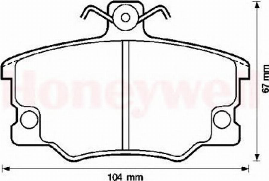 BENDIX 571309X - Bremsbelagsatz, Scheibenbremse alexcarstop-ersatzteile.com