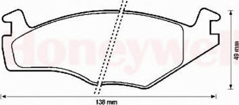 BENDIX 571316X - Bremsbelagsatz, Scheibenbremse alexcarstop-ersatzteile.com