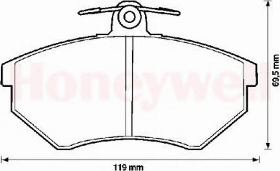 BENDIX 571376X - Bremsbelagsatz, Scheibenbremse alexcarstop-ersatzteile.com