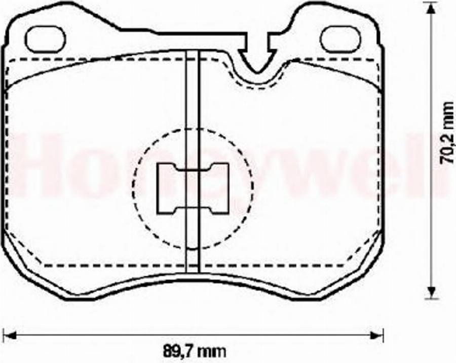 BENDIX 571373B - Bremsbelagsatz, Scheibenbremse alexcarstop-ersatzteile.com