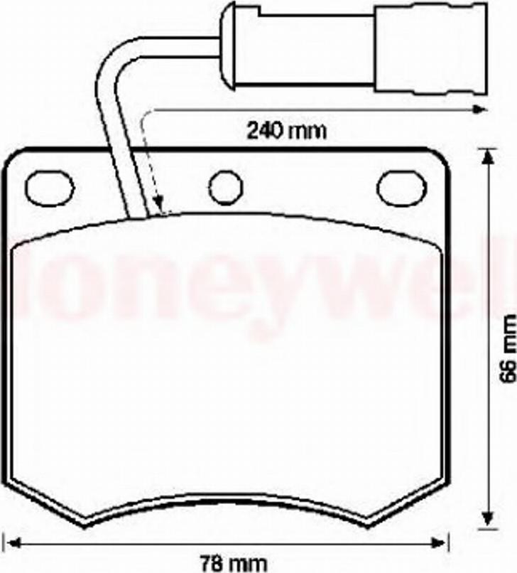 BENDIX 571298B - Bremsbelagsatz, Scheibenbremse alexcarstop-ersatzteile.com