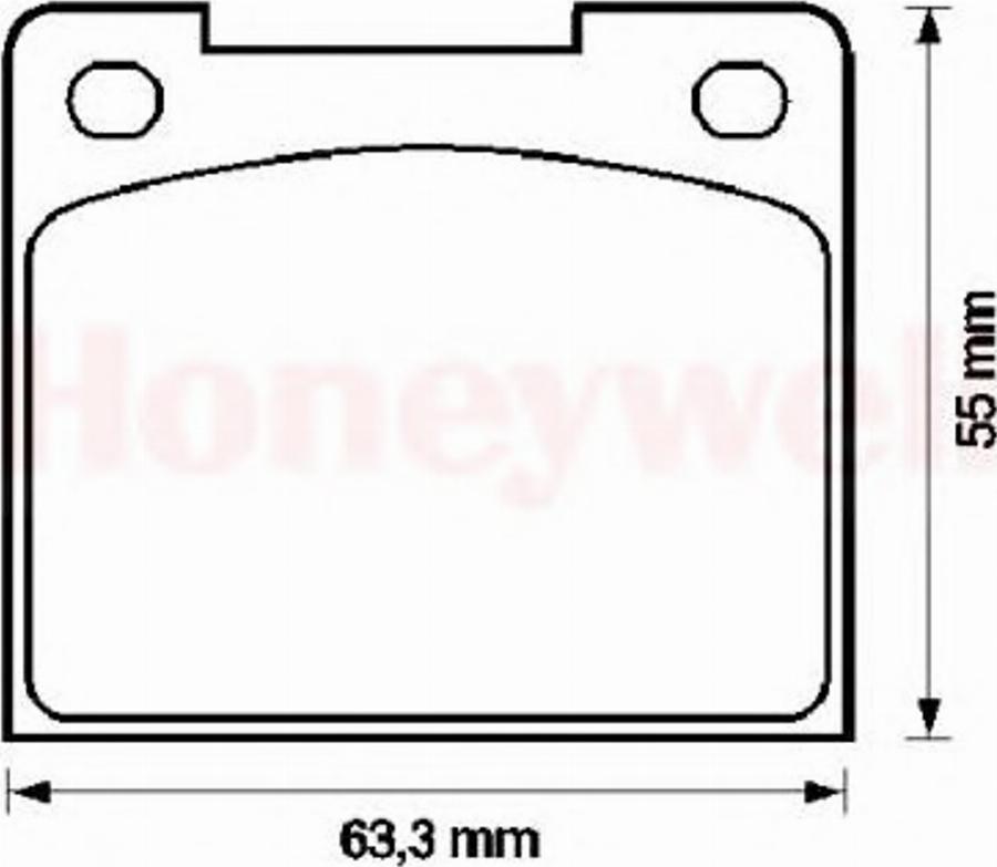 BENDIX 571204B - Bremsbelagsatz, Scheibenbremse alexcarstop-ersatzteile.com