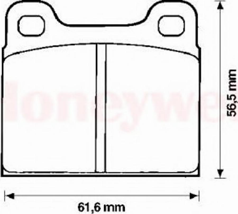 BENDIX 571213B - Bremsbelagsatz, Scheibenbremse alexcarstop-ersatzteile.com