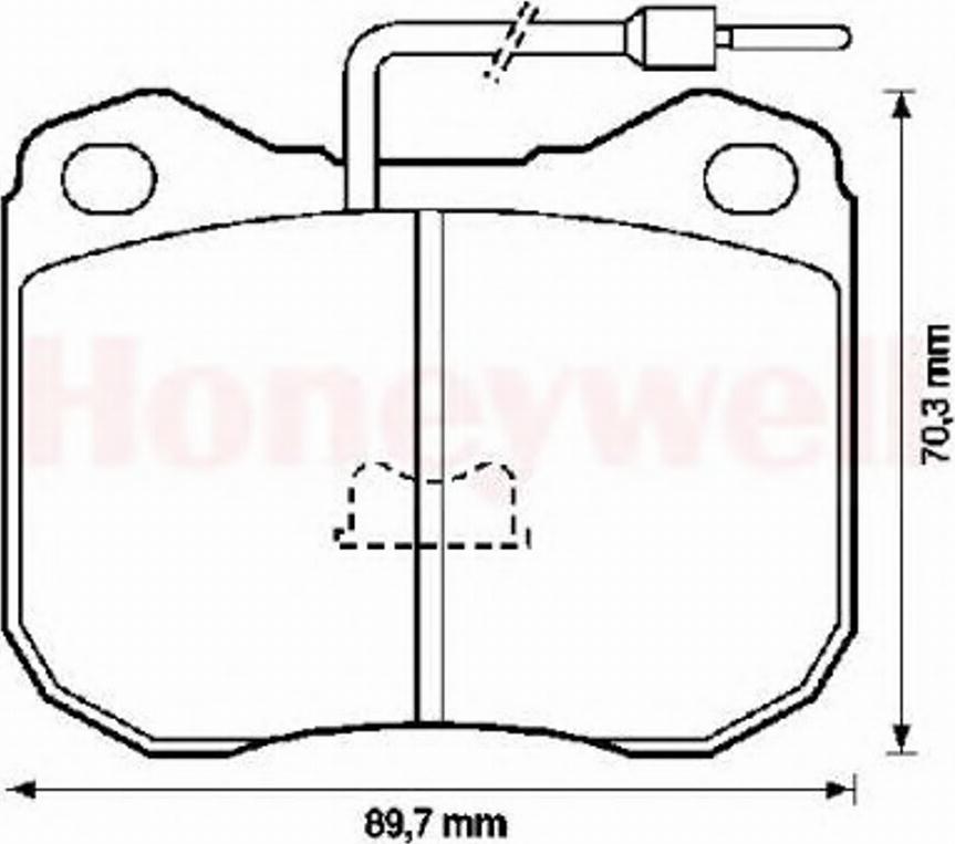 BENDIX 571228X - Bremsbelagsatz, Scheibenbremse alexcarstop-ersatzteile.com