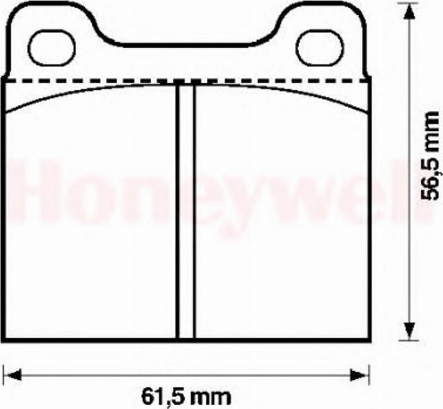 BENDIX 571279B - Bremsbelagsatz, Scheibenbremse alexcarstop-ersatzteile.com