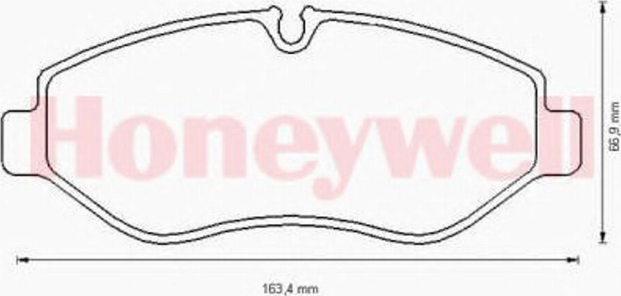 BENDIX 573511B - Bremsbelagsatz, Scheibenbremse alexcarstop-ersatzteile.com