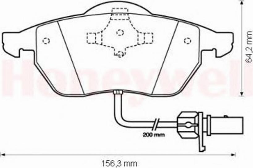 BENDIX 573022 B - Bremsbelagsatz, Scheibenbremse alexcarstop-ersatzteile.com