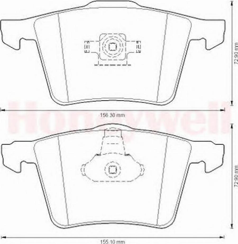 BENDIX 573199B - Bremsbelagsatz, Scheibenbremse alexcarstop-ersatzteile.com