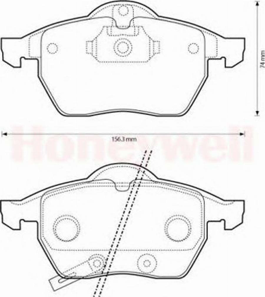 BENDIX 573146B - Bremsbelagsatz, Scheibenbremse alexcarstop-ersatzteile.com