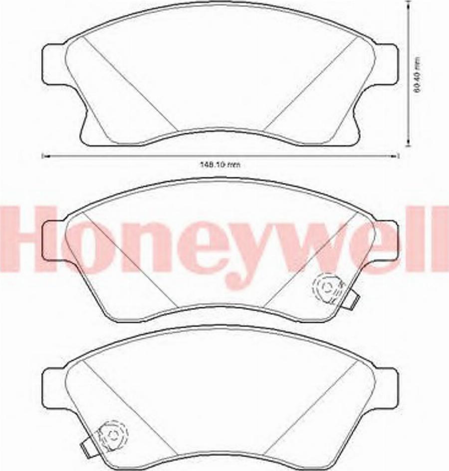 BENDIX 573332B - Bremsbelagsatz, Scheibenbremse alexcarstop-ersatzteile.com