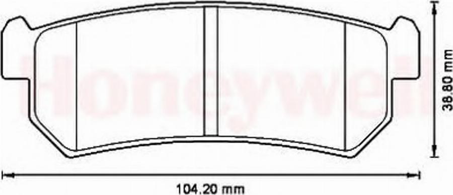 BENDIX 573216B - Bremsbelagsatz, Scheibenbremse alexcarstop-ersatzteile.com