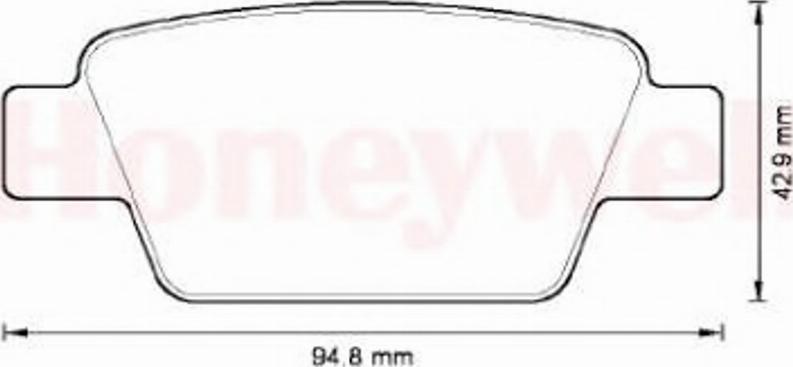 BENDIX 573212B - Bremsbelagsatz, Scheibenbremse alexcarstop-ersatzteile.com