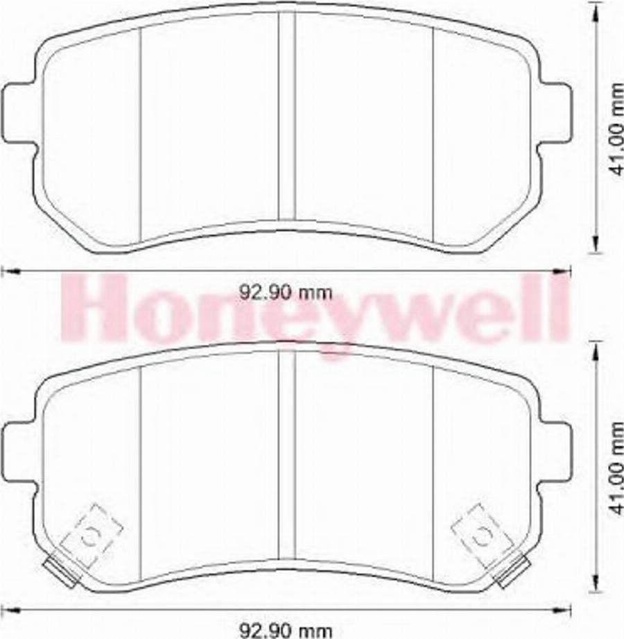 BENDIX 572590B - Bremsbelagsatz, Scheibenbremse alexcarstop-ersatzteile.com