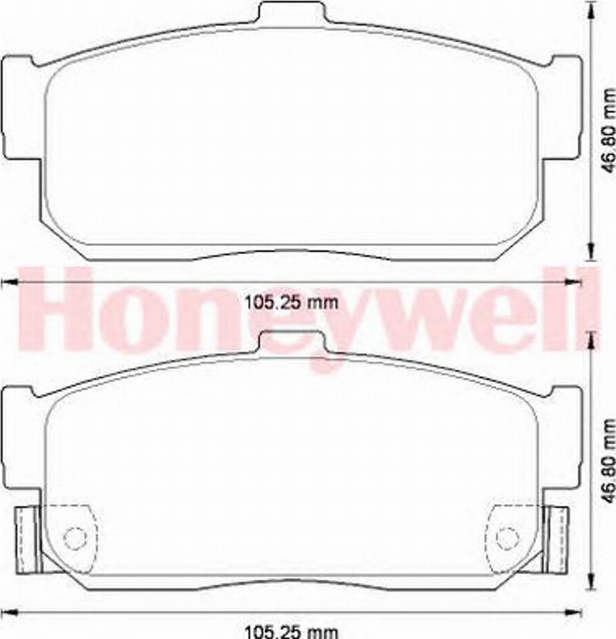 BENDIX 572582B - Bremsbelagsatz, Scheibenbremse alexcarstop-ersatzteile.com