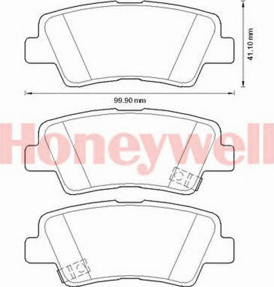 BENDIX 572629B - Bremsbelagsatz, Scheibenbremse alexcarstop-ersatzteile.com