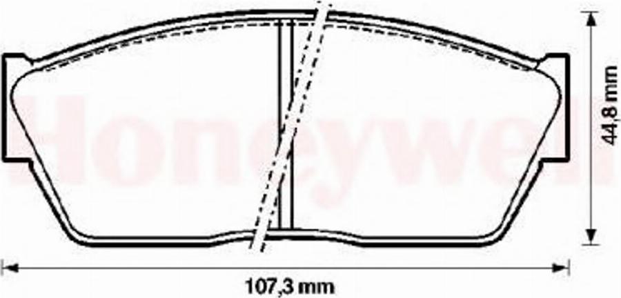 BENDIX 572180B - Bremsbelagsatz, Scheibenbremse alexcarstop-ersatzteile.com