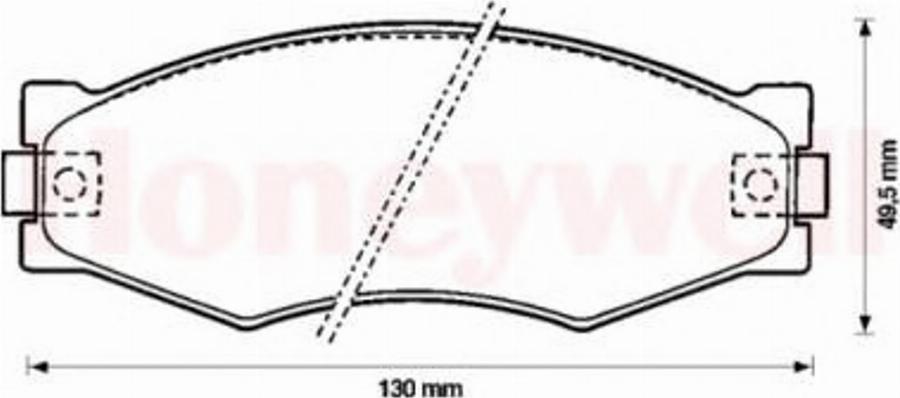 BENDIX 572313B - Bremsbelagsatz, Scheibenbremse alexcarstop-ersatzteile.com