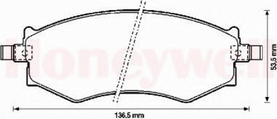 BENDIX 572339B - Bremsbelagsatz, Scheibenbremse alexcarstop-ersatzteile.com