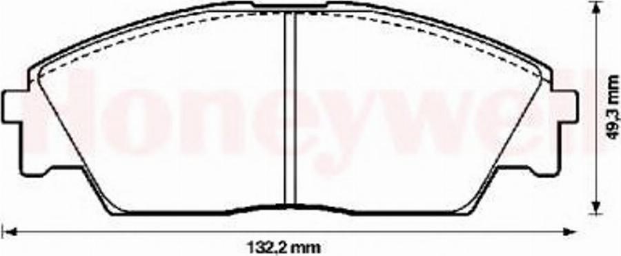 BENDIX 572329B - Bremsbelagsatz, Scheibenbremse alexcarstop-ersatzteile.com