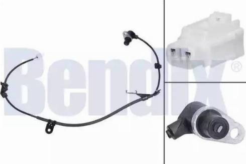 BENDIX 058459B - Sensor, Raddrehzahl alexcarstop-ersatzteile.com