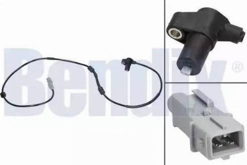 BENDIX 058117B - Sensor, Raddrehzahl alexcarstop-ersatzteile.com