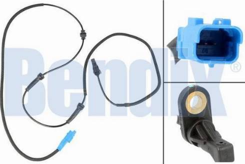 BENDIX 058703B - Sensor, Raddrehzahl alexcarstop-ersatzteile.com