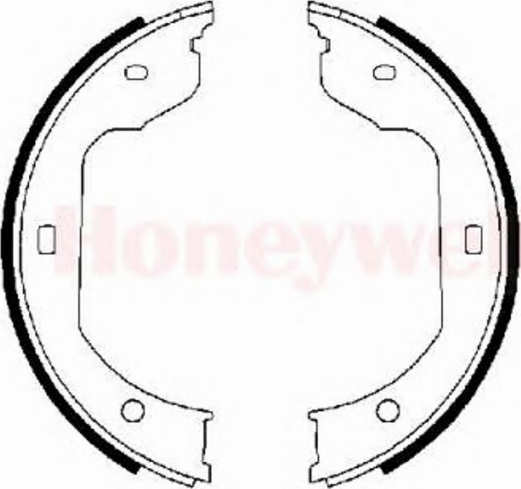 BENDIX 362433B - Bremsbackensatz alexcarstop-ersatzteile.com