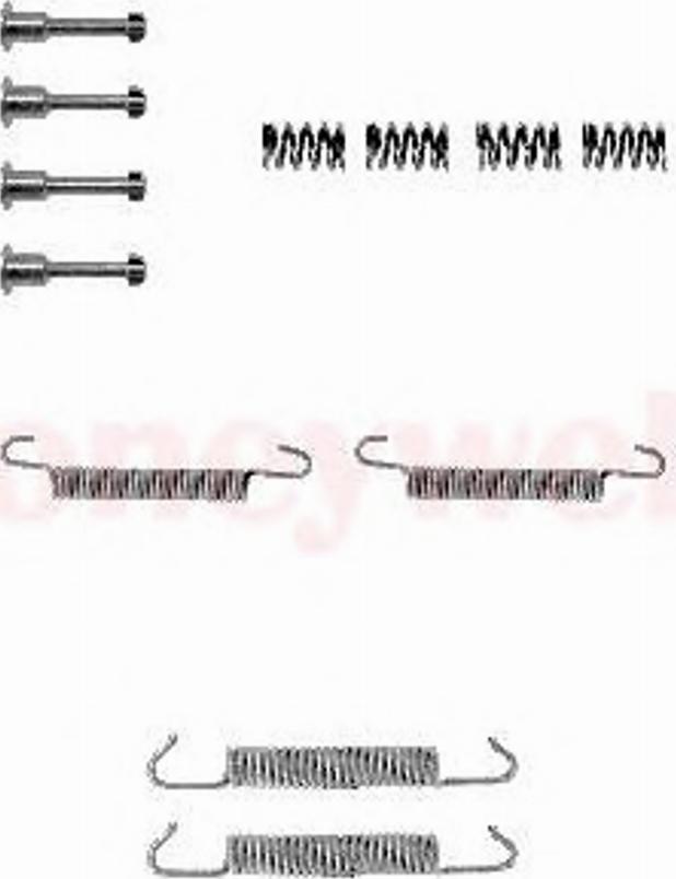 BENDIX 771063B - Zubehörsatz, Feststellbremsbacken alexcarstop-ersatzteile.com