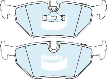 Bendix-AU DB1132 EURO+ - Bremsbelagsatz, Scheibenbremse alexcarstop-ersatzteile.com