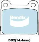 Bendix-AU DB2 EURO+ - Bremsbelagsatz, Scheibenbremse alexcarstop-ersatzteile.com