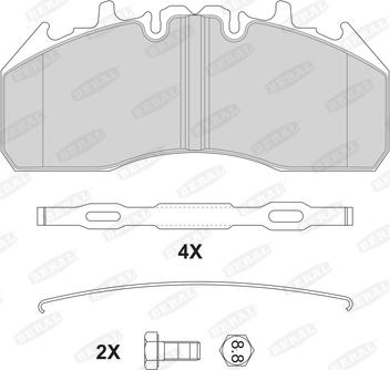 Beral 2921829004145674 - Bremsbelagsatz, Scheibenbremse alexcarstop-ersatzteile.com