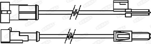 Beral FAI113 - Warnkontakt, Bremsbelagverschleiß alexcarstop-ersatzteile.com