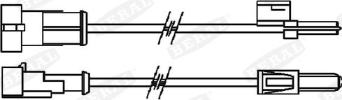 Beral FAI113 - Warnkontakt, Bremsbelagverschleiß alexcarstop-ersatzteile.com
