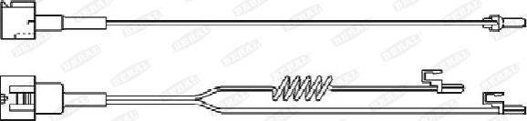Beral UAI101 - Warnkontakt, Bremsbelagverschleiß alexcarstop-ersatzteile.com