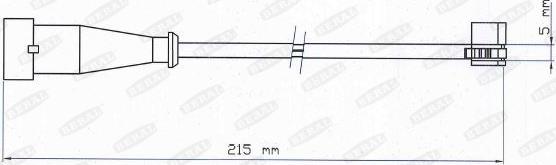 Beral UAI177 - Warnkontakt, Bremsbelagverschleiß alexcarstop-ersatzteile.com